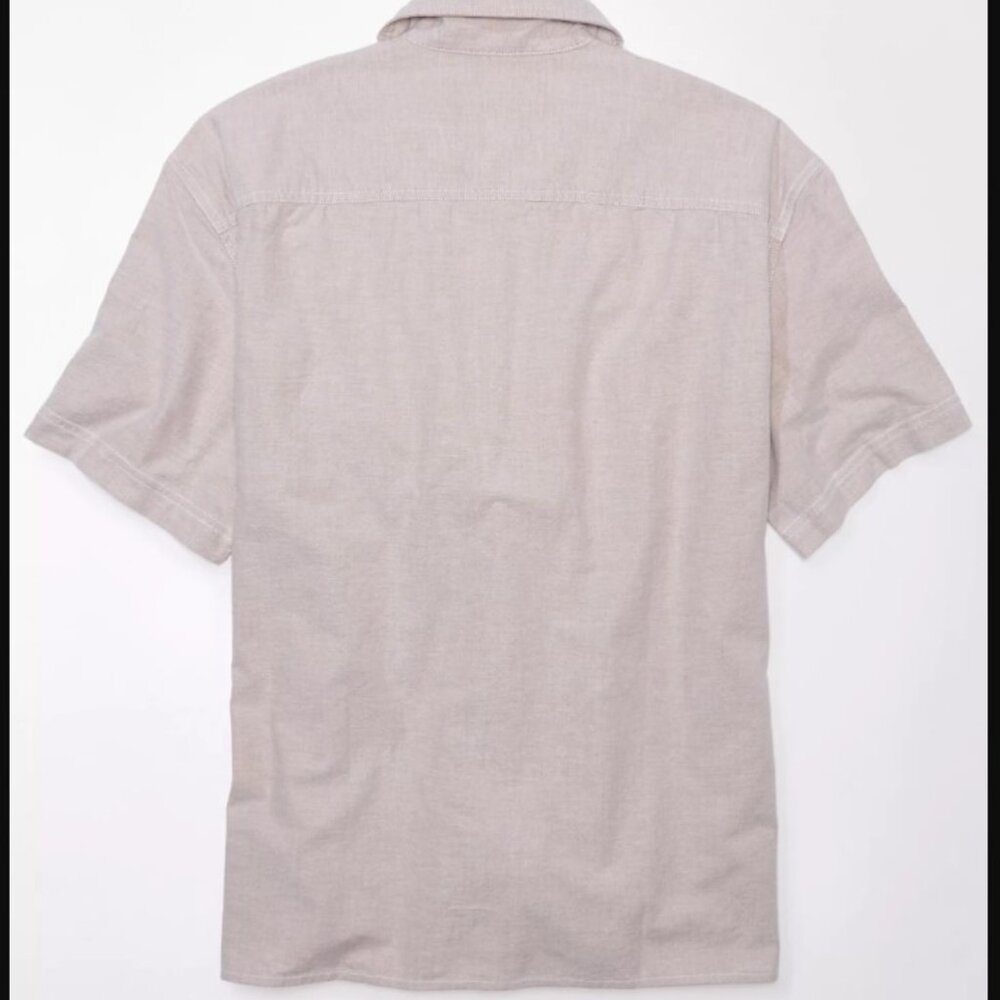 American Eagle Large Button-Up Poolside Shirt - Picture 7 of 7